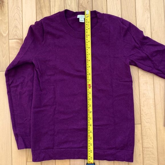 J Crew Burgundy Sweater XS - Picture 3 of 8